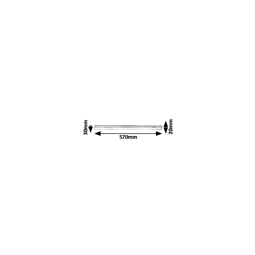 Rabalux 5217 - LED Köögimööbli valgusti GREG LED/9W/230V