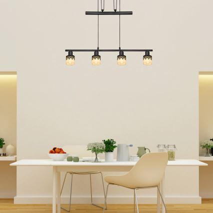 Rabalux 5345 - Lühter LACEY 4xE14/40W/230V