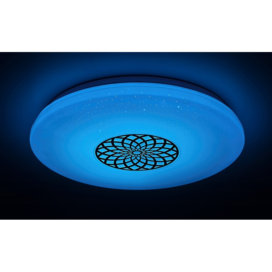 Rabalux - RGB LED Hämardatav laevalgusti LED/24W/230V Wi-Fi 3000-6500K d. 39,5 cm + kaugjuhtimispult
