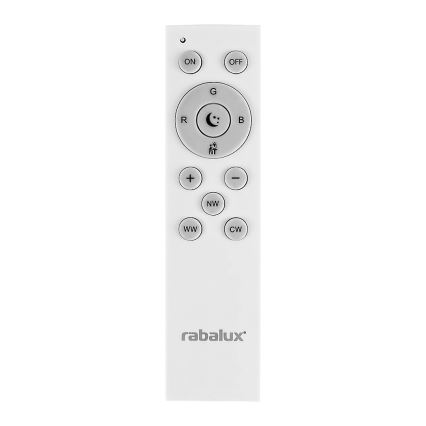 Rabalux - RGB LED Hämardatav laevalgusti LED/24W/230V Wi-Fi 3000-6500K d. 39,5 cm + kaugjuhtimispult