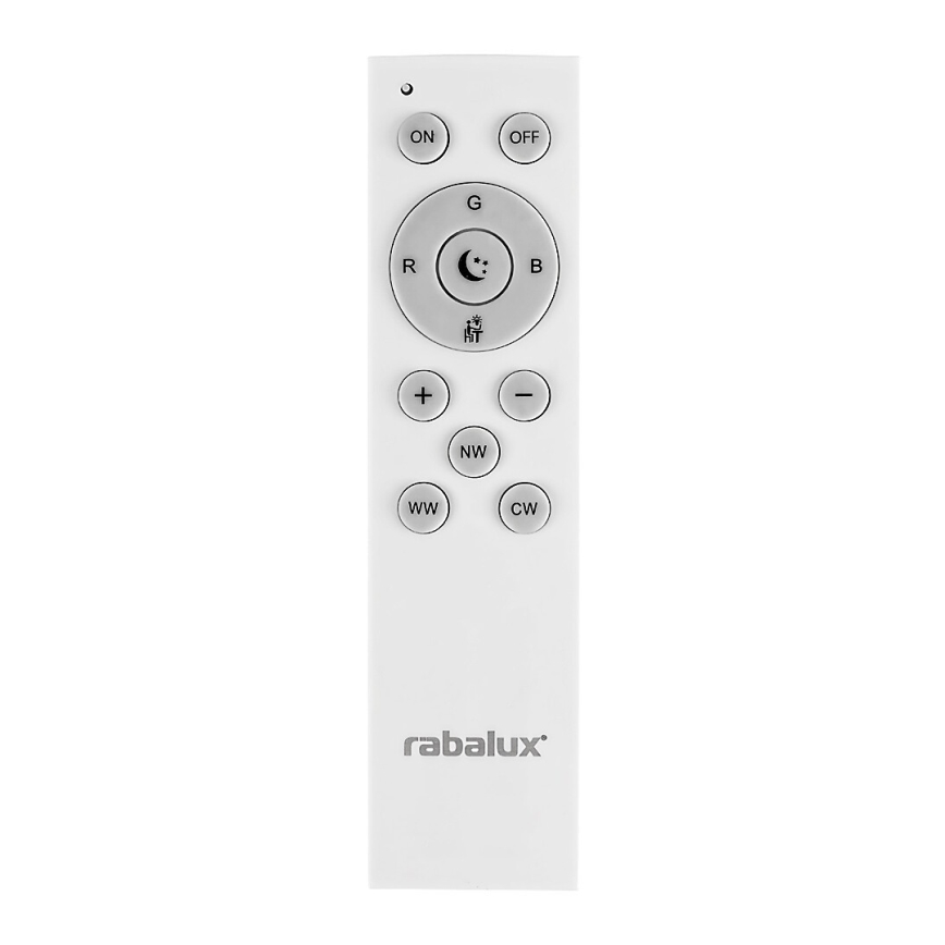 Rabalux - RGB LED Hämardatav laevalgusti LED/24W/230V Wi-Fi 3000-6500K d. 39,5 cm + kaugjuhtimispult