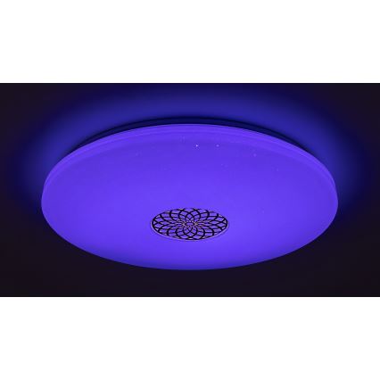 Rabalux - RGB LED Hämardatav laevalgusti LED/40W/230V Wi-Fi 3000-6500K d. 60 cm + kaugjuhtimispult