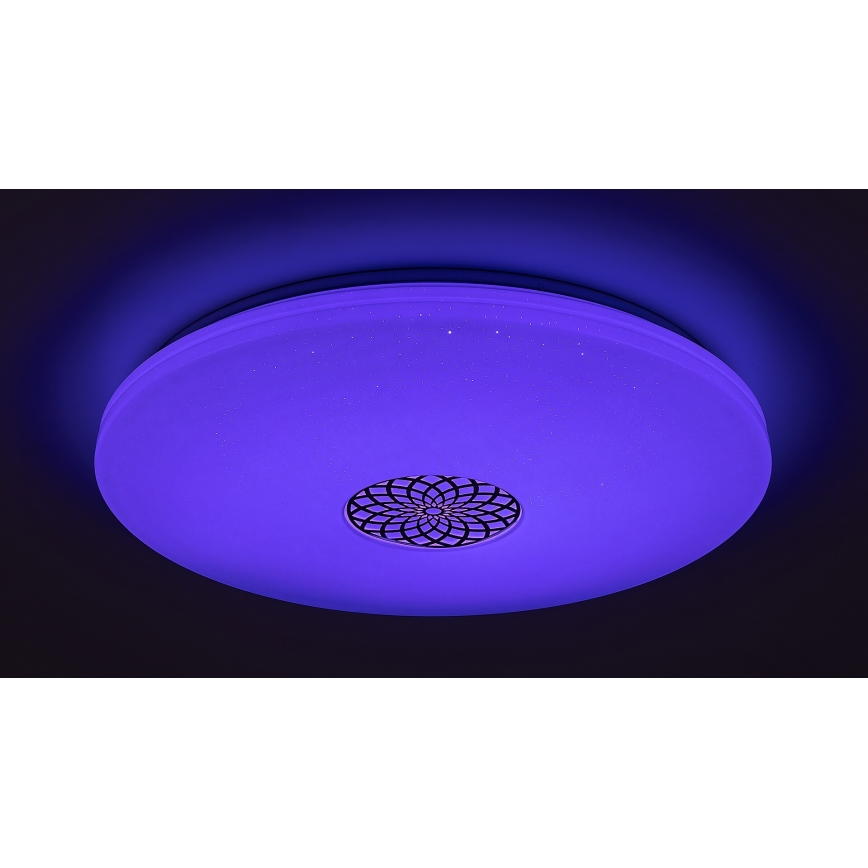 Rabalux - RGB LED Hämardatav laevalgusti LED/40W/230V Wi-Fi 3000-6500K d. 60 cm + kaugjuhtimispult