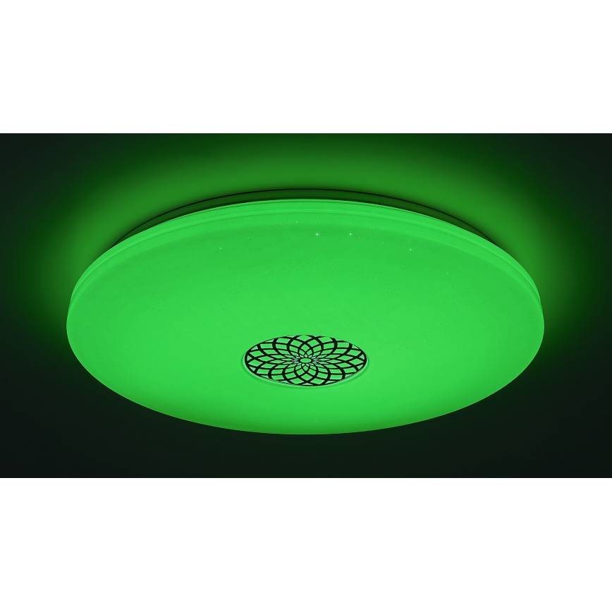 Rabalux - RGB LED Hämardatav laevalgusti LED/40W/230V Wi-Fi 3000-6500K d. 60 cm + kaugjuhtimispult