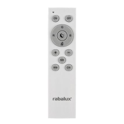 Rabalux - RGB LED Hämardatav laevalgusti LED/40W/230V Wi-Fi 3000-6500K d. 60 cm + kaugjuhtimispult