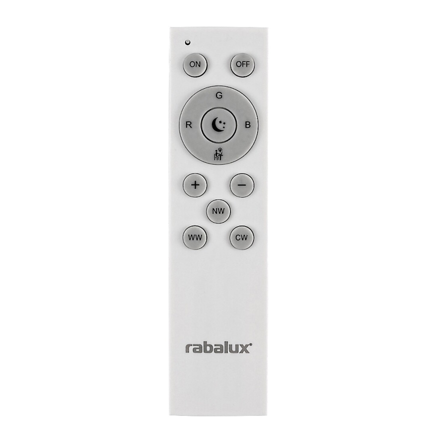 Rabalux - RGB LED Hämardatav laevalgusti LED/40W/230V Wi-Fi 3000-6500K d. 60 cm + kaugjuhtimispult