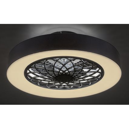 Rabalux - LED Hämardatav laevalgusti ventilaatoriga LED/35W/230V 3000-6000K + pult