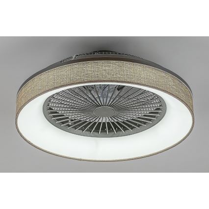 Rabalux - LED Hämardatav laevalgusti ventilaatoriga LED/35W/230V 3000-6000K + pult