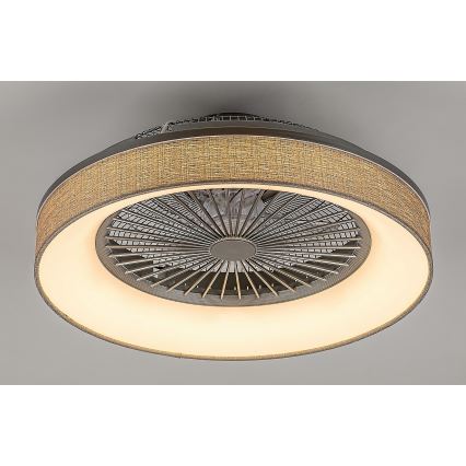 Rabalux - LED Hämardatav laevalgusti ventilaatoriga LED/35W/230V 3000-6000K + pult