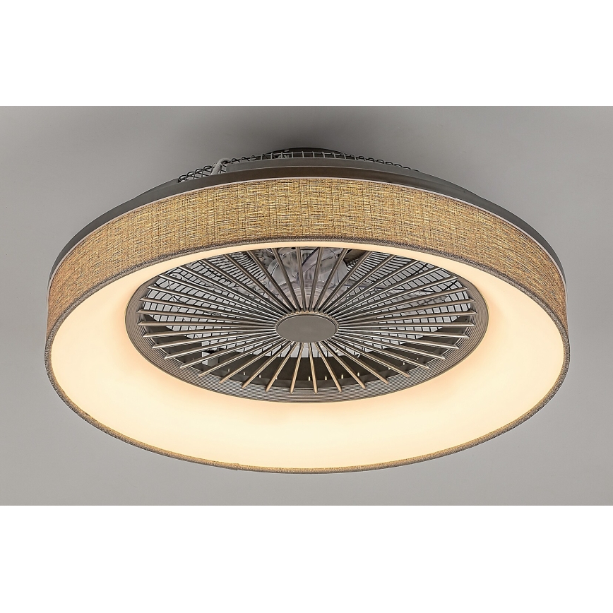 Rabalux - LED Hämardatav laevalgusti ventilaatoriga LED/35W/230V 3000-6000K + pult