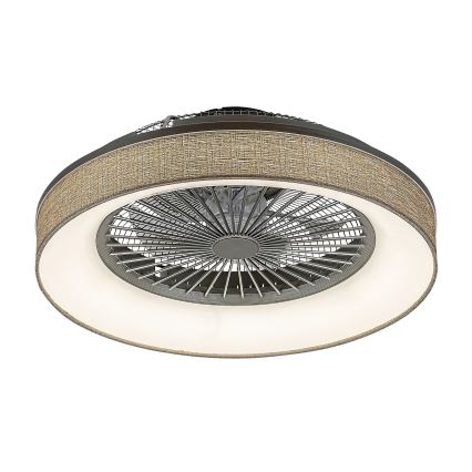 Rabalux - LED Hämardatav laevalgusti ventilaatoriga LED/35W/230V 3000-6000K + pult