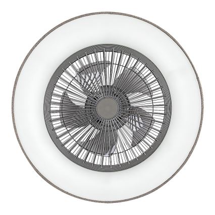 Rabalux - LED Hämardatav laevalgusti ventilaatoriga LED/35W/230V 3000-6000K + pult