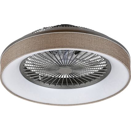Rabalux - LED Hämardatav laevalgusti ventilaatoriga LED/35W/230V 3000-6000K + pult