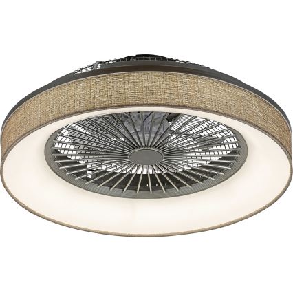 Rabalux - LED Hämardatav laevalgusti ventilaatoriga LED/35W/230V 3000-6000K + pult
