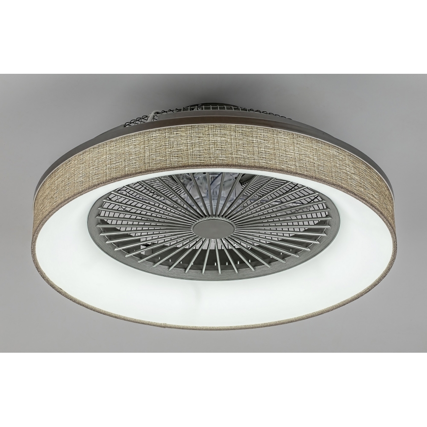 Rabalux - LED Hämardatav laevalgusti ventilaatoriga LED/35W/230V 3000-6000K + pult