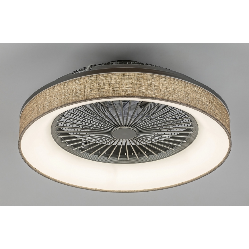 Rabalux - LED Hämardatav laevalgusti ventilaatoriga LED/35W/230V 3000-6000K + pult