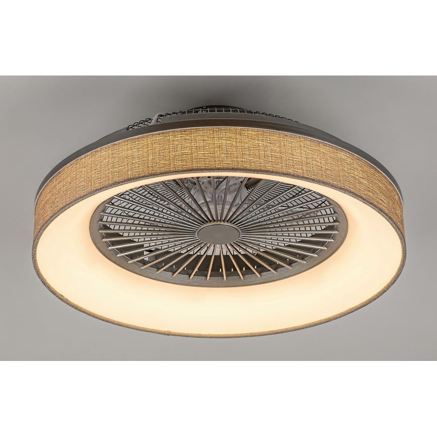 Rabalux - LED Hämardatav laevalgusti ventilaatoriga LED/35W/230V 3000-6000K + pult