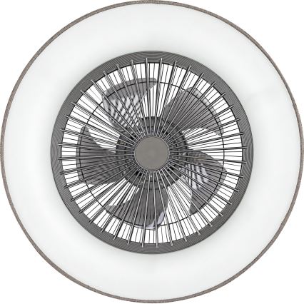 Rabalux - LED Hämardatav laevalgusti ventilaatoriga LED/35W/230V 3000-6000K + pult