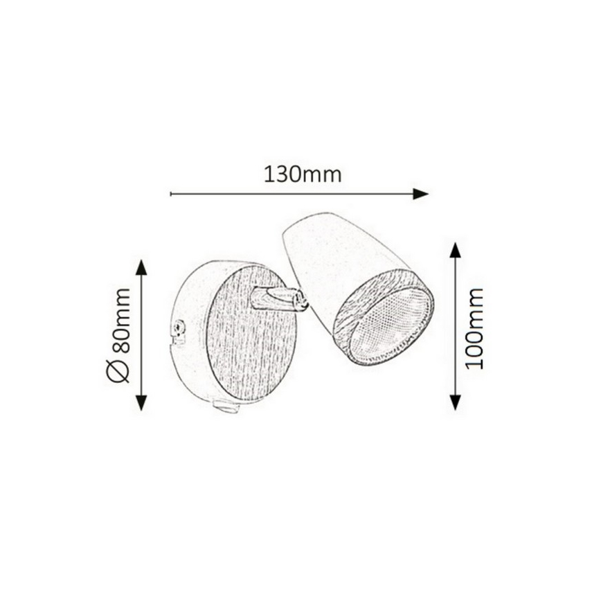 Rabalux - LED-seinavalgusti LED/4W/230V