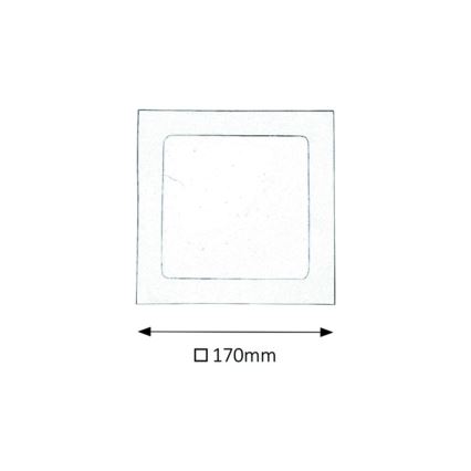 Rabalux - LED Süvistatav vannitoavalgusti LED/12W/230V IP44 4000K