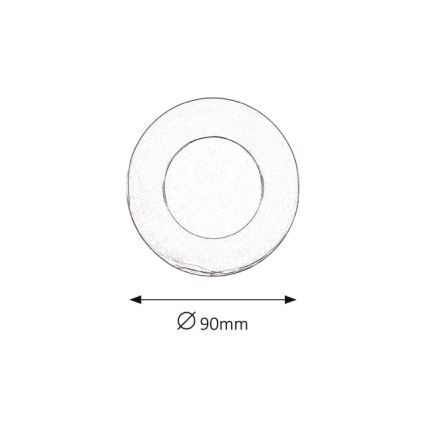Rabalux - LED Ripplaevalgusti vannituppa LOIS LED/3W/230V IP44 3000K