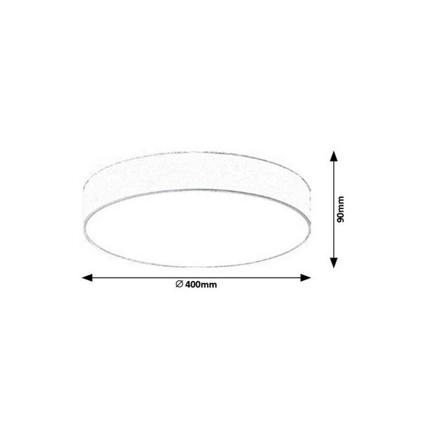 Rabalux - LED Laevalgusti LED/24W/230V d. 40 cm