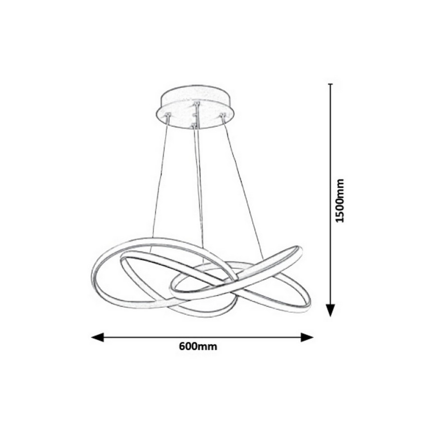 Rabalux - LED Lühter LED/40W/230V