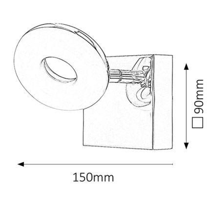 Rabalux - LED-valgusti vannituppa LED/5W/230V