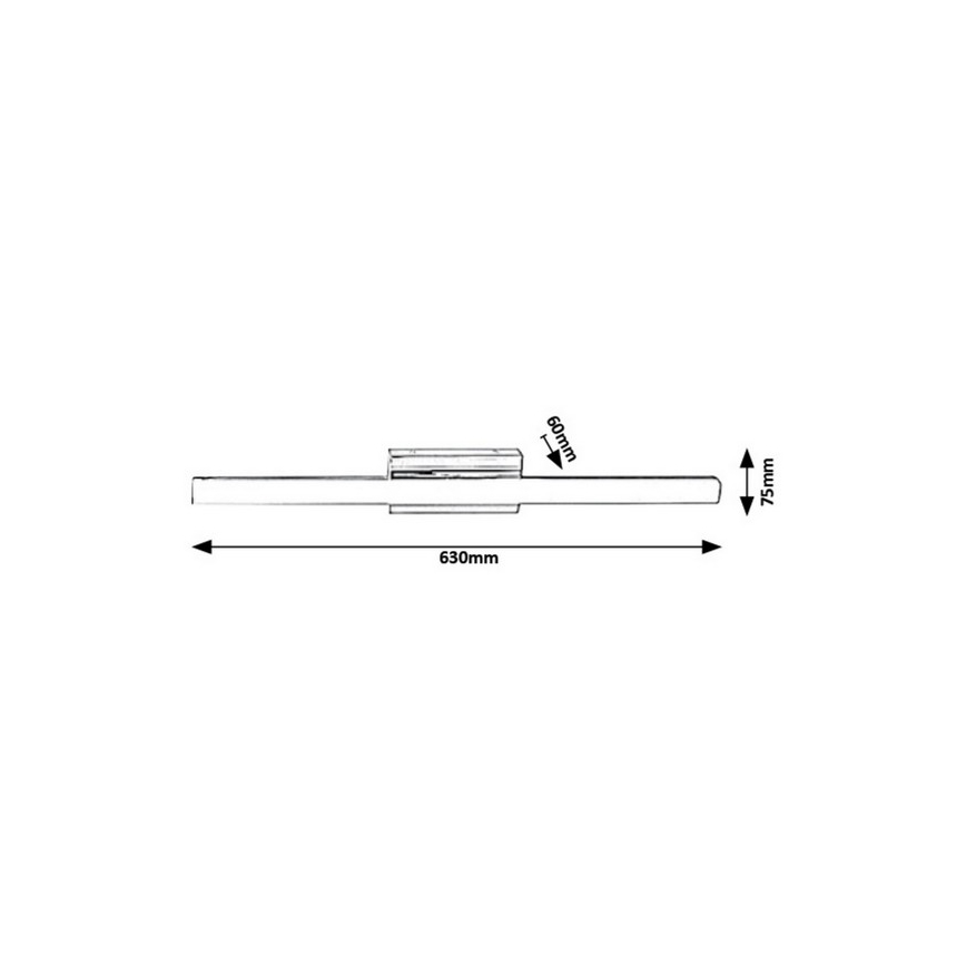 Rabalux - LED Seinavalgusti vannituppa LED/13W/230V IP44