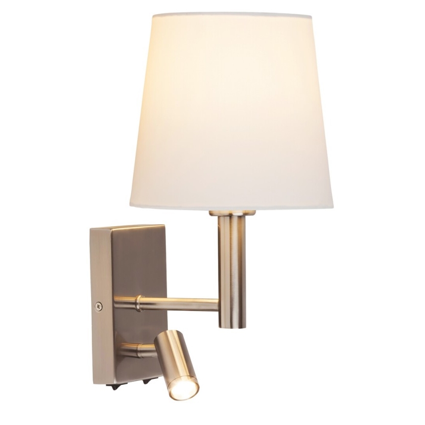 Rabalux - Seinavalgusti E27/40W + LED/3W