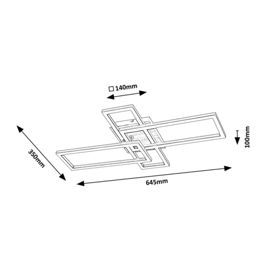 Rabalux - LED Laevalgusti LED/24W/230V