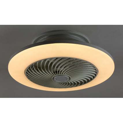 Rabalux - LED Hämardatav laevalgusti ventilaatoriga DALFON LED/36W/230V 3000-6000K + pult