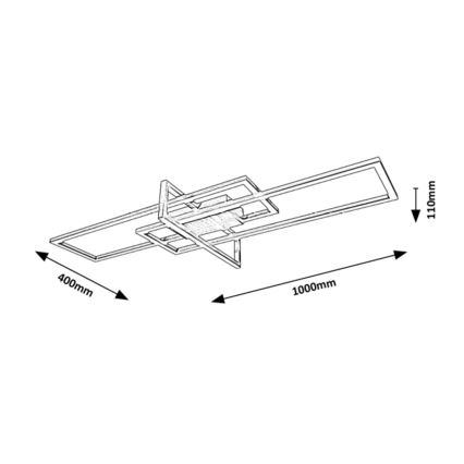 Rabalux - LED Hämardatav laevalgusti LED/35W/230V