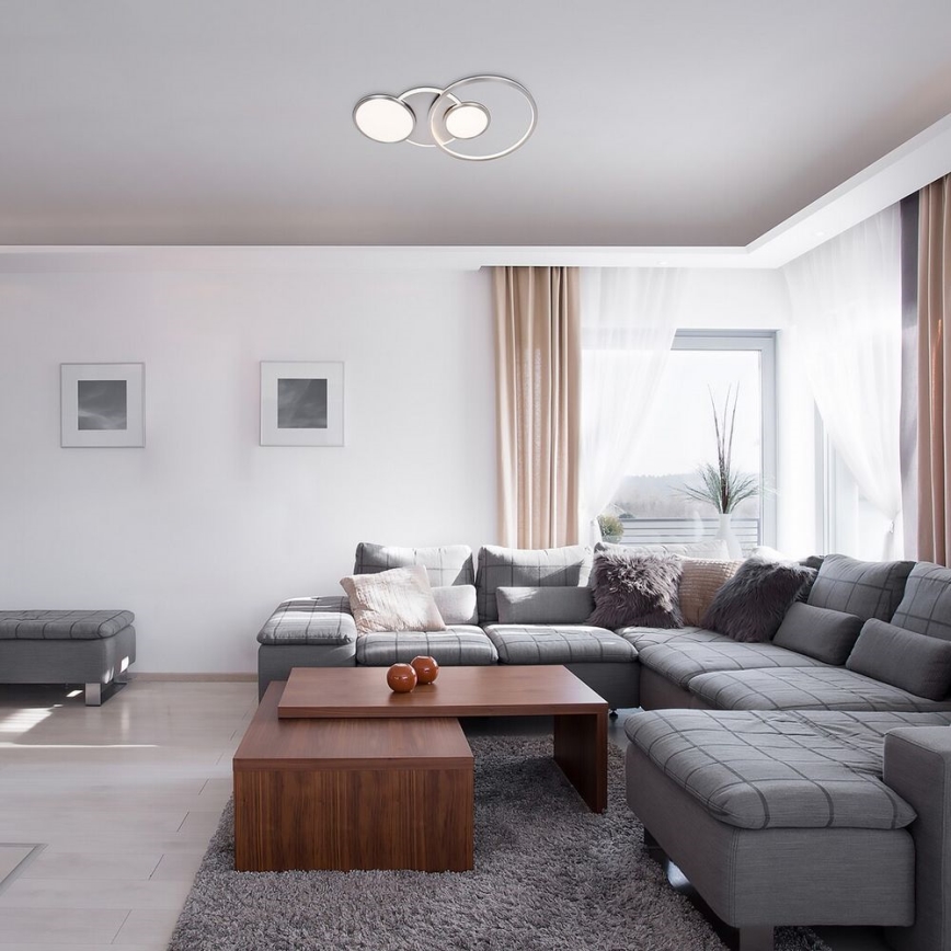 Rabalux - LED Pinnale kinnitatav lühter LED/50W/230V läikiv kroom