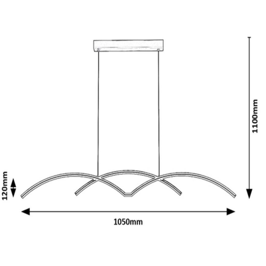 Rabalux - LED Lühter LED/40W/230V