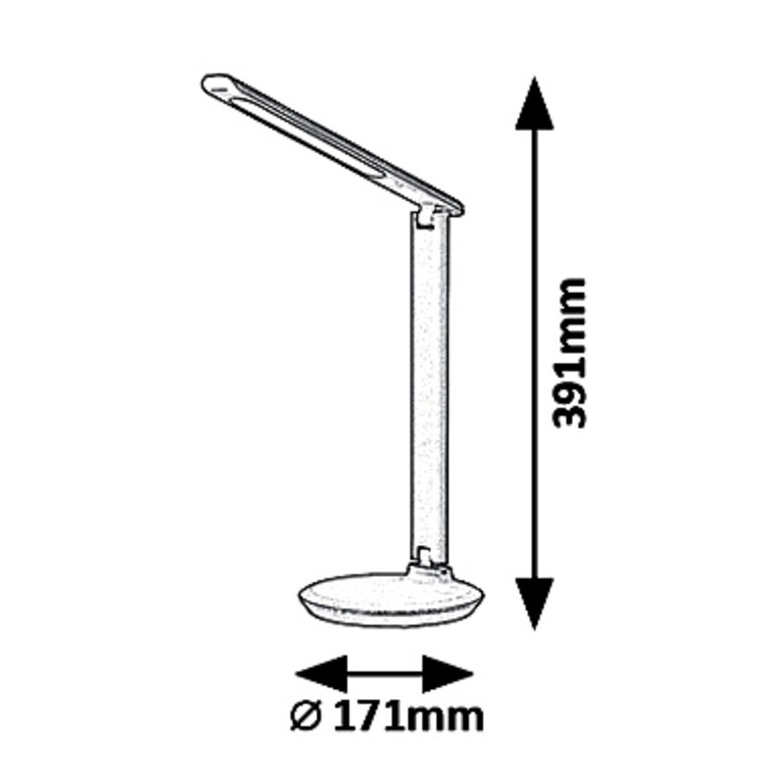 Rabalux 6980 - LED Hämardatav laualamp OSIAS LED/9W/230V
