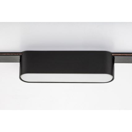 Rabalux - LED Laevalgusti 1-faasilisele rööbassüsteemile LED/6W/230V 3000K 11,5 cm must