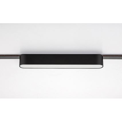 Rabalux - LED Laevalgusti 1-faasilisele rööbassüsteemile LED/12W/230V 3000K 22 cm must