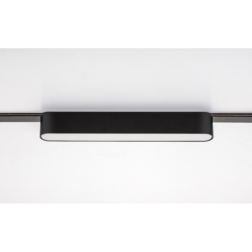 Rabalux - LED Laevalgusti 1-faasilisele rööbassüsteemile LED/12W/24V 3000K 22 cm must