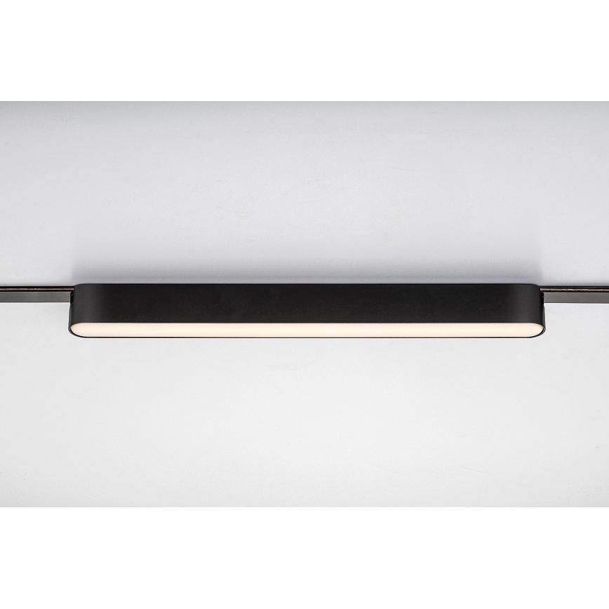 Rabalux - LED Laevalgusti 1-faasilisele rööbassüsteemile LED/16W/230V 3000K 33 cm must