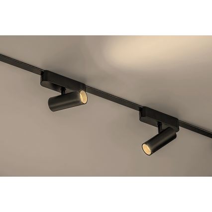 Rabalux - LED Kohtvalgusti 1-faasilisele rööbassüsteemile LED/6W/230V 3000K must