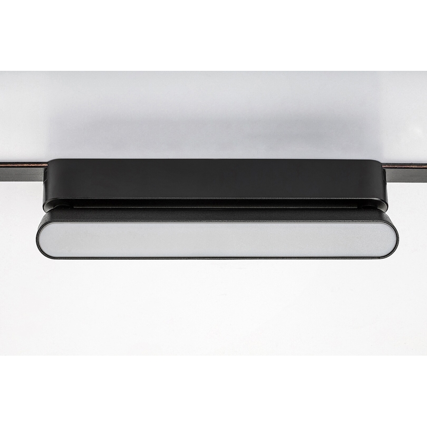 Rabalux - LED Laevalgusti 1-faasilisele rööbassüsteemile LED/12W/230V 3000K 22 cm must