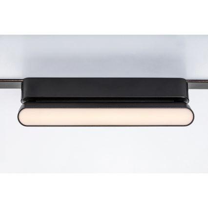 Rabalux - LED Laevalgusti 1-faasilisele rööbassüsteemile LED/12W/230V 3000K 22 cm must