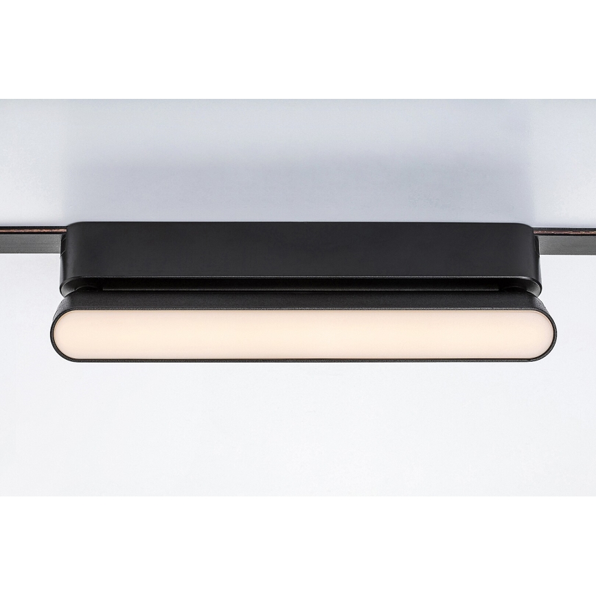 Rabalux - LED Laevalgusti 1-faasilisele rööbassüsteemile LED/12W/230V 3000K 22 cm must