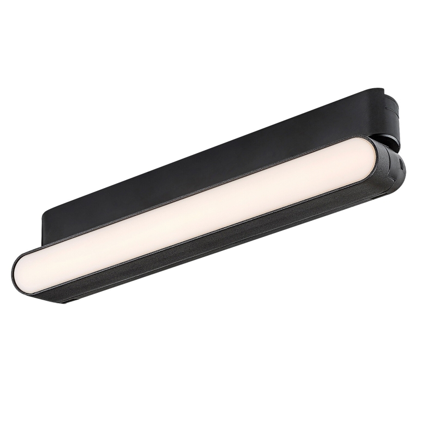 Rabalux - LED Laevalgusti 1-faasilisele rööbassüsteemile LED/12W/230V 3000K 22 cm must