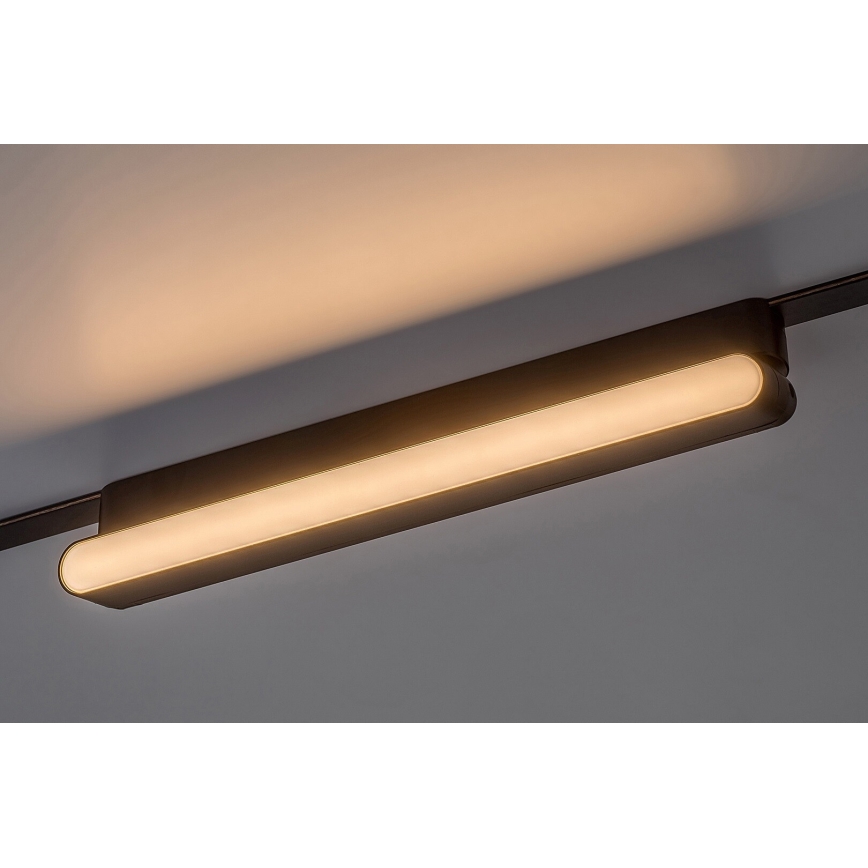 Rabalux - LED Laevalgusti 1-faasilisele rööbassüsteemile LED/16W/230V 3000K 33 cm must