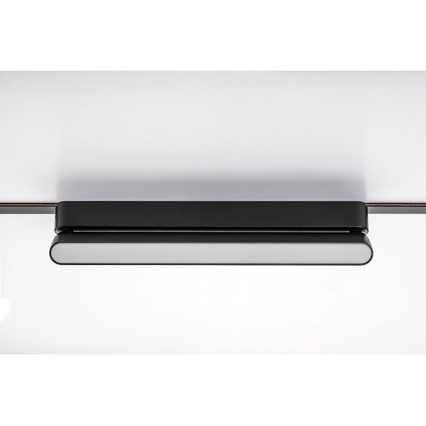 Rabalux - LED Laevalgusti 1-faasilisele rööbassüsteemile LED/16W/24V 3000K 33 cm must