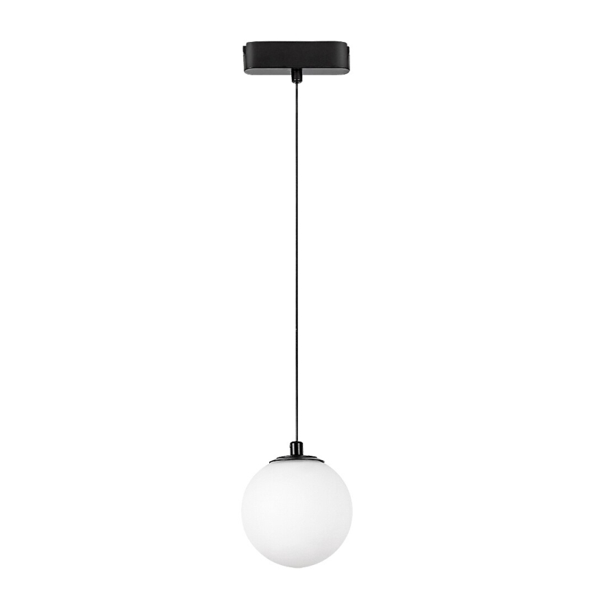 Rabalux - LED Lühter ühefaasilise rööbassüsteemi jaoks LED/5W/230V 3000K must