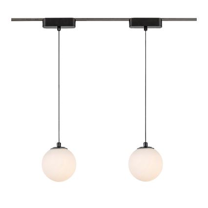 Rabalux - LED Lühter ühefaasilise rööbassüsteemi jaoks LED/5W/230V 3000K must