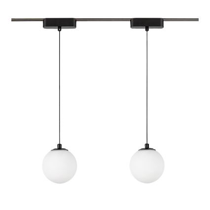 Rabalux - LED Lühter ühefaasilise rööbassüsteemi jaoks LED/5W/230V 3000K must